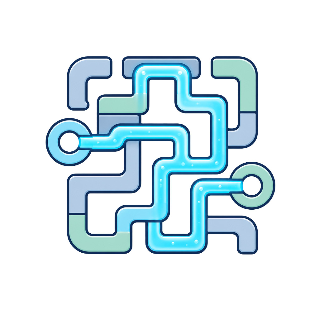 Flow Pipe game logo